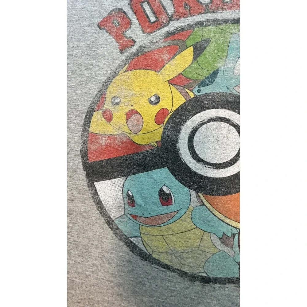 Old Navy Collectabilitees‎ Boys T- Shirt Size XL/TG Gray Pokemon Tee
